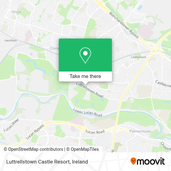 Luttrellstown Castle Resort map