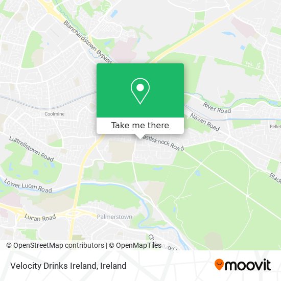 Velocity Drinks Ireland map