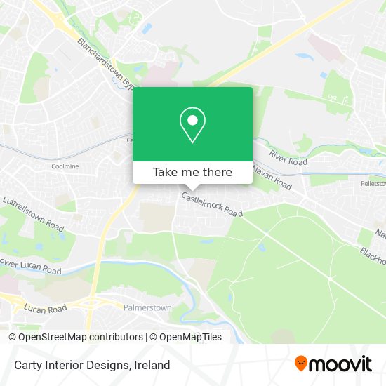 Carty Interior Designs map