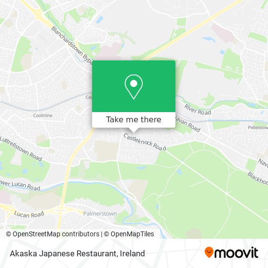 Akaska Japanese Restaurant plan