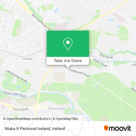 Make It Personal Ireland map