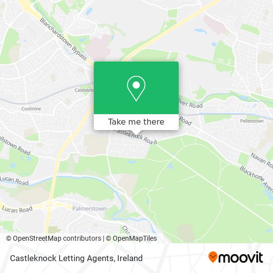 Castleknock Letting Agents map