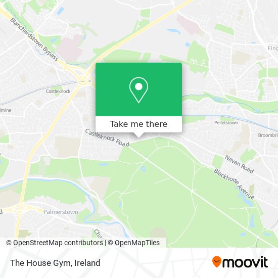 The House Gym map