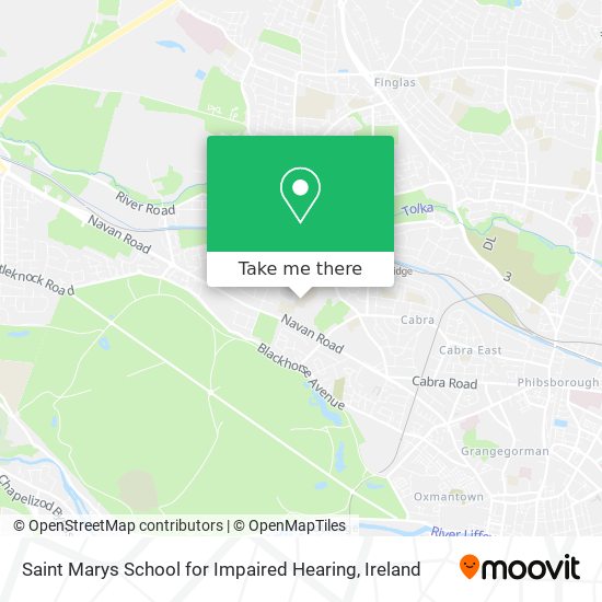 Saint Marys School for Impaired Hearing map