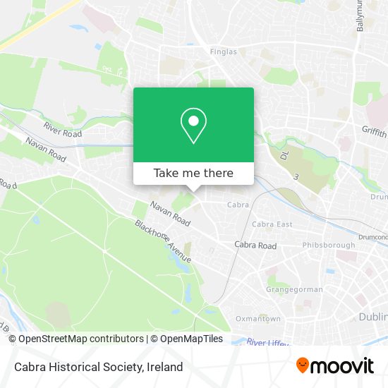 Cabra Historical Society map
