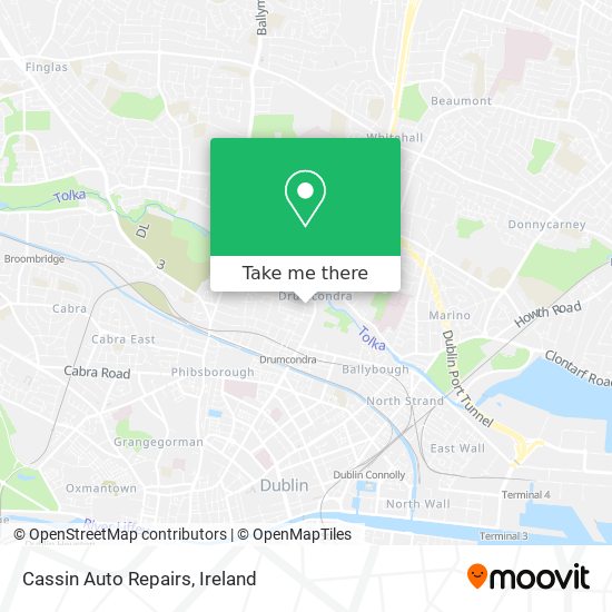 Cassin Auto Repairs map