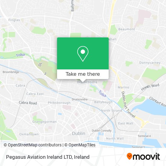 Pegasus Aviation Ireland LTD map