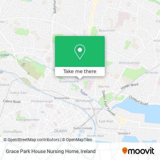 Grace Park House Nursing Home map