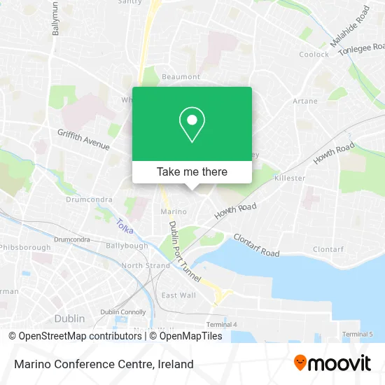 Marino Conference Centre map