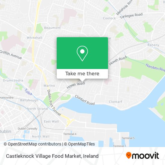 Castleknock Village Food Market map