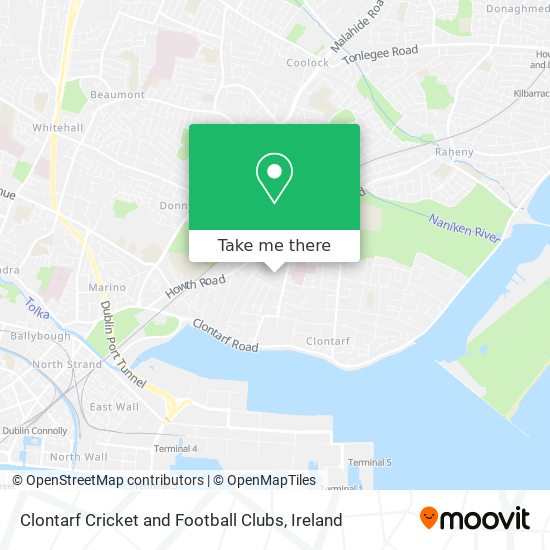 Clontarf Cricket and Football Clubs plan