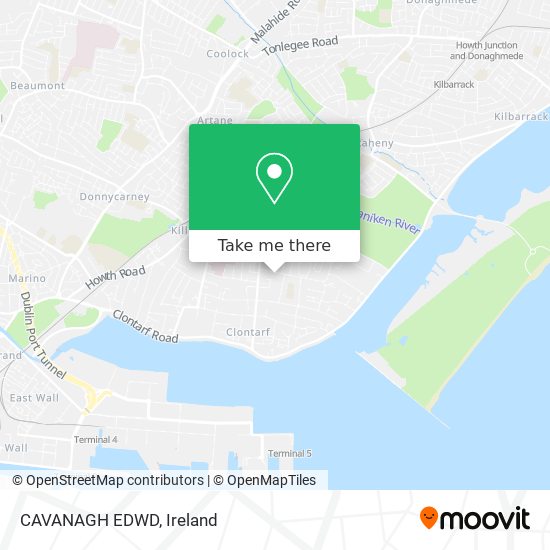 CAVANAGH EDWD map