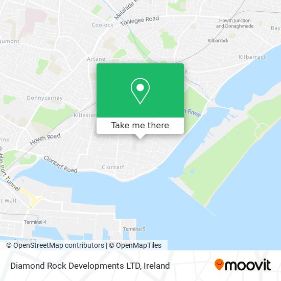 Diamond Rock Developments LTD map