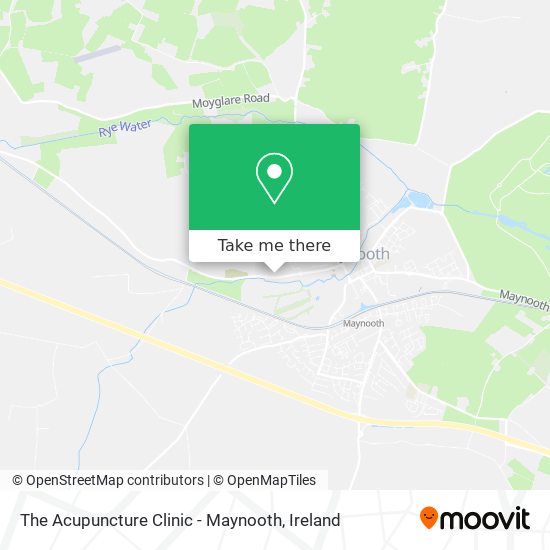 The Acupuncture Clinic - Maynooth map
