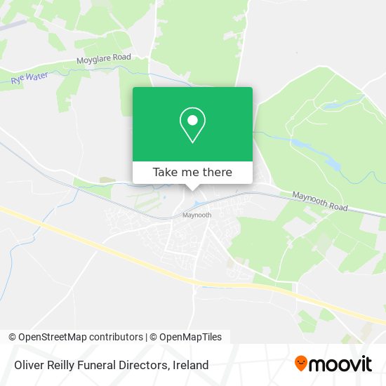 Oliver Reilly Funeral Directors map