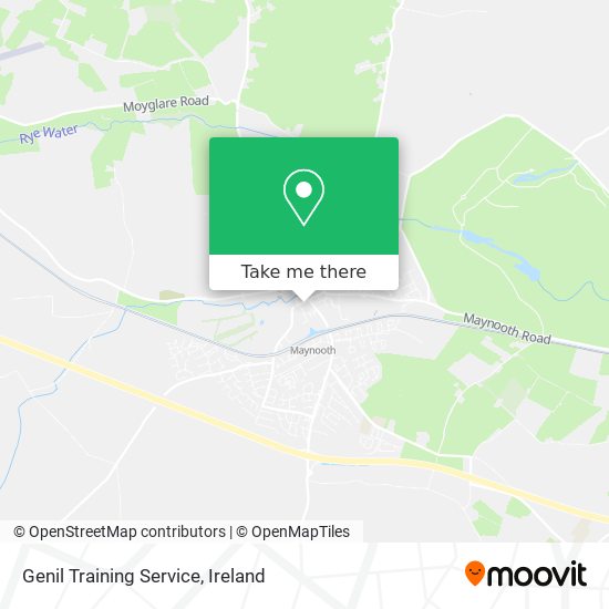 Genil Training Service map