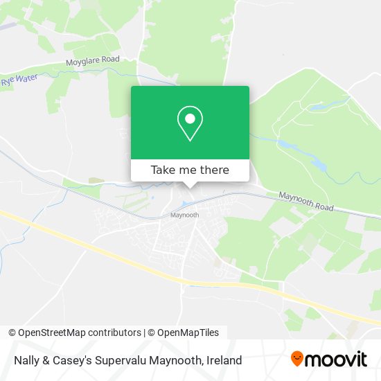 Nally & Casey's Supervalu Maynooth map