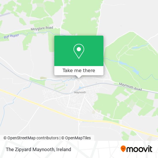 The Zipyard Maynooth map