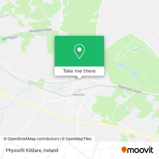 Physiofit Kildare map