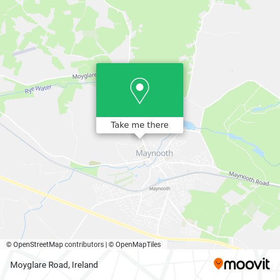 Moyglare Road map