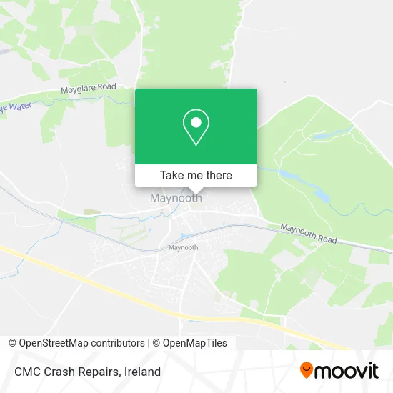 CMC Crash Repairs map