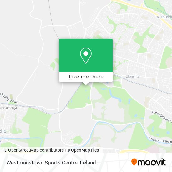 Westmanstown Sports Centre map