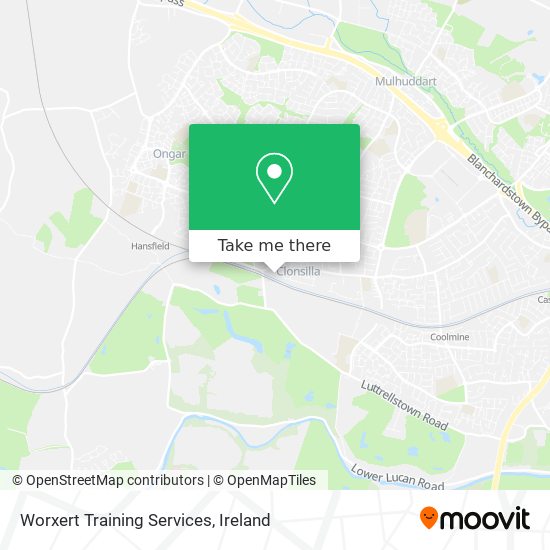 Worxert Training Services map