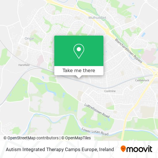 Autism Integrated Therapy Camps Europe map