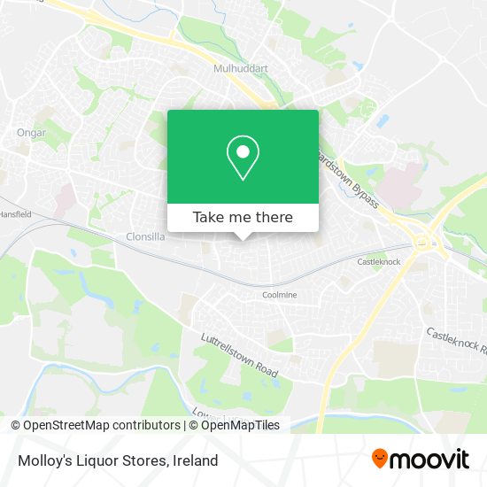 Molloy's Liquor Stores map