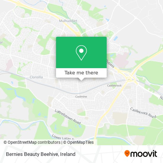 Bernies Beauty Beehive map
