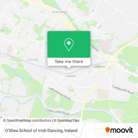 O'Shea School of Irish Dancing map