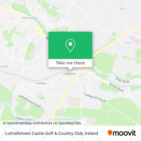 Luttrellstown Castle Golf & Country Club map