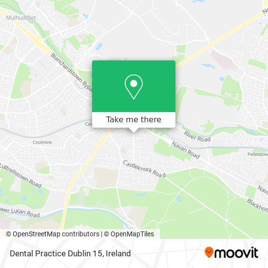 Dental Practice Dublin 15 map