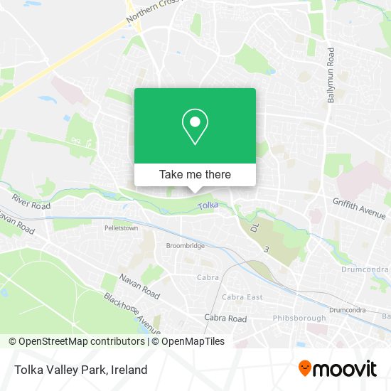 Tolka Valley Park map