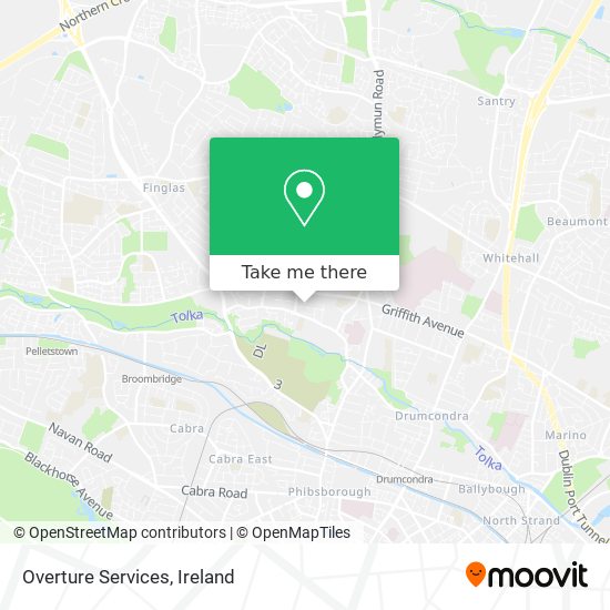 Overture Services map