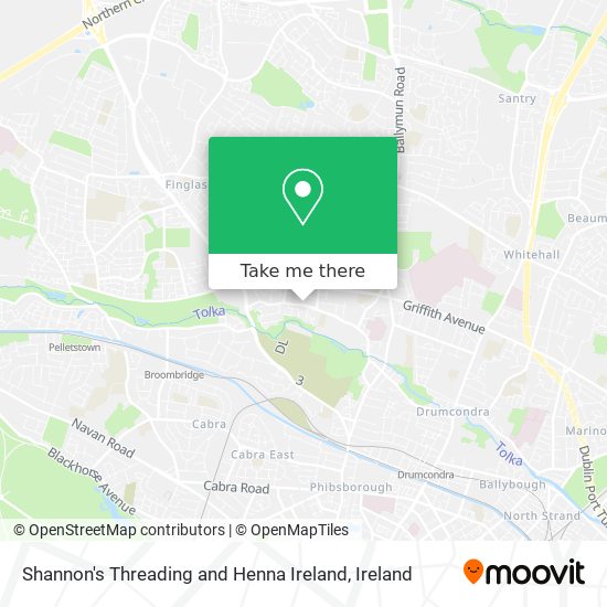 Shannon's Threading and Henna Ireland plan