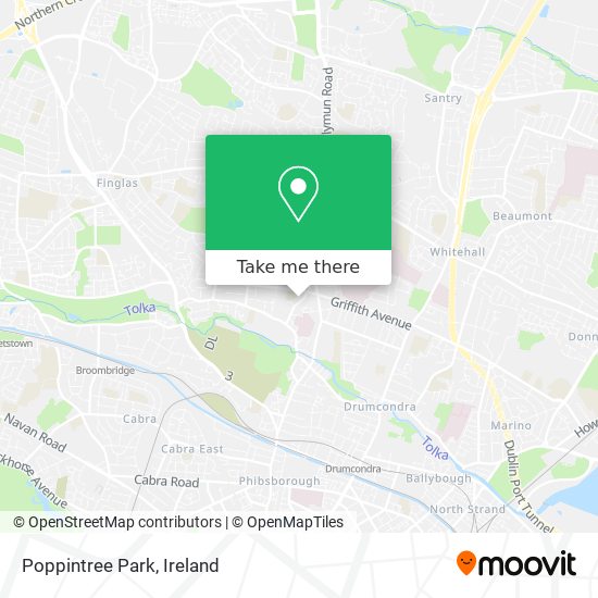 Poppintree Park map