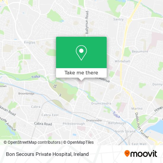 Bon Secours Private Hospital map