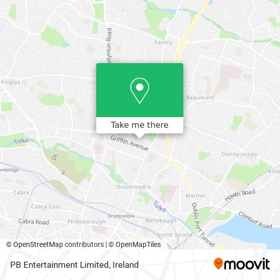 PB Entertainment Limited map