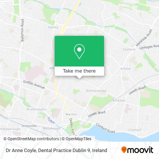 Dr Anne Coyle, Dental Practice Dublin 9 plan