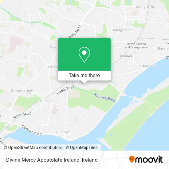 Divine Mercy Apostolate Ireland map