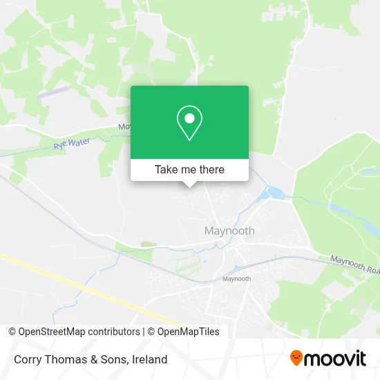 Corry Thomas & Sons map