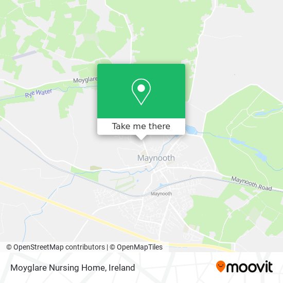 Moyglare Nursing Home map