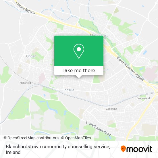 Blanchardstown community counselling service plan