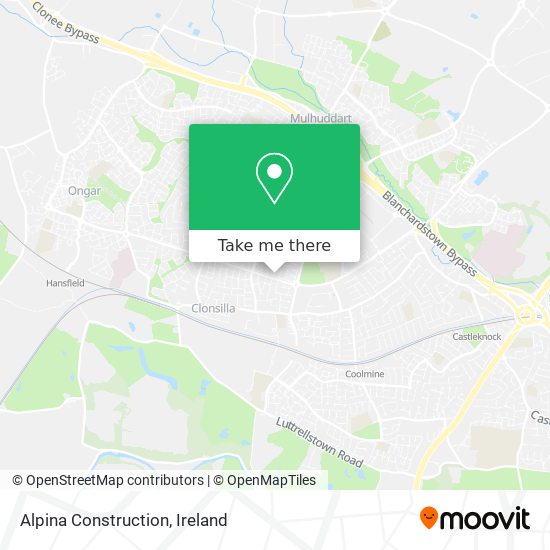 Alpina Construction map
