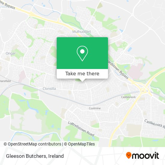 Gleeson Butchers map