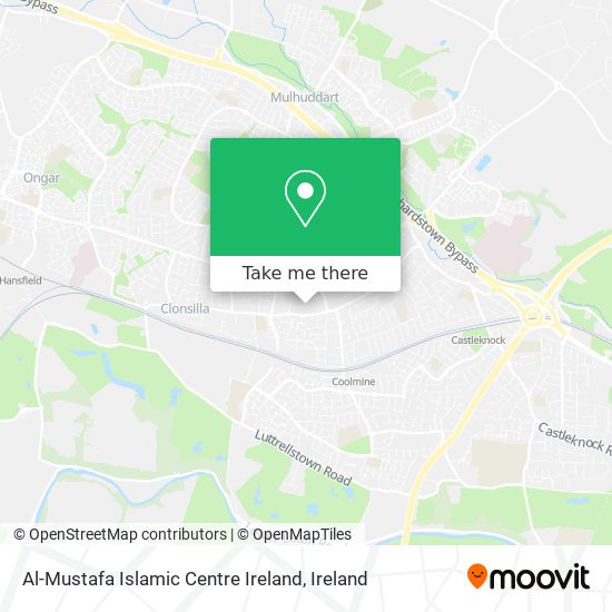 Al-Mustafa Islamic Centre Ireland map