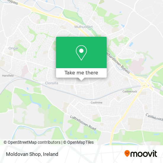 Moldovan Shop map