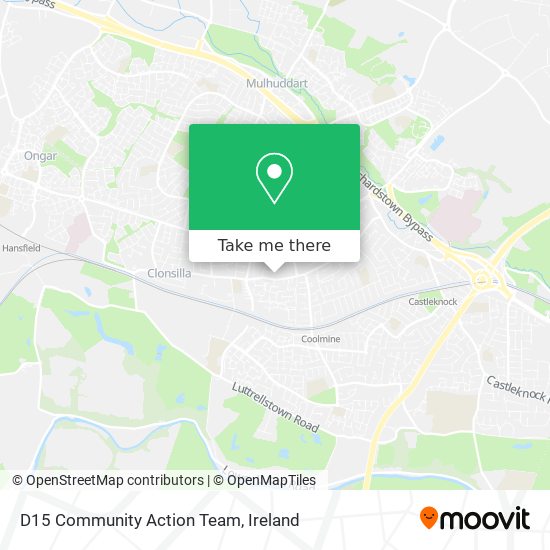 D15 Community Action Team map