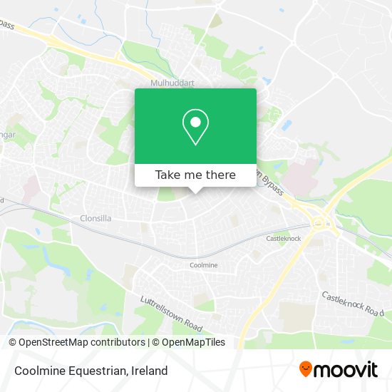 Coolmine Equestrian map
